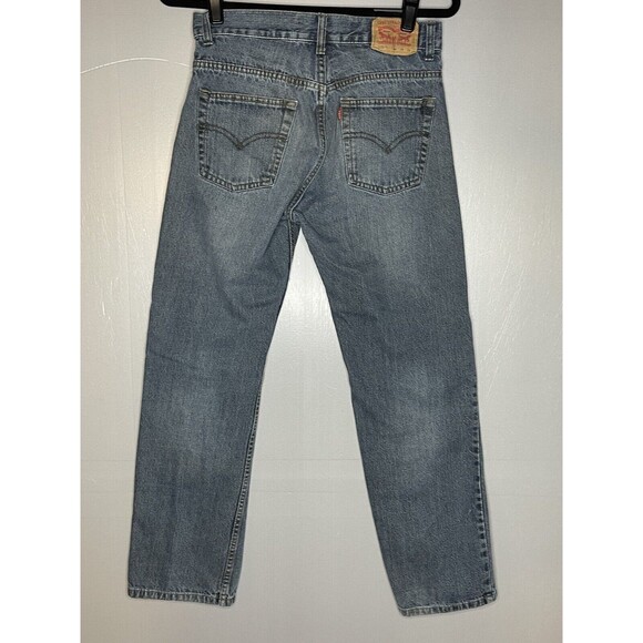 Levi’s 505 Women's Size 18 Reg W29 L29 Medium Wash Blue Jeans Regular Denim - Picture 1 of 7